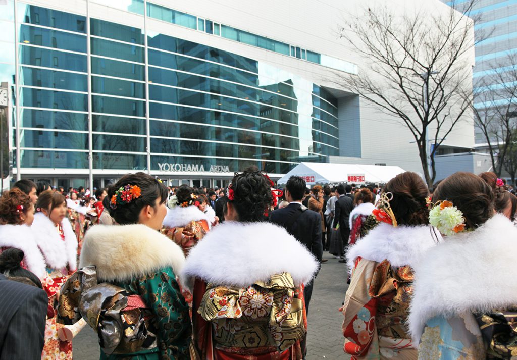 横浜市の成人式_会場周辺