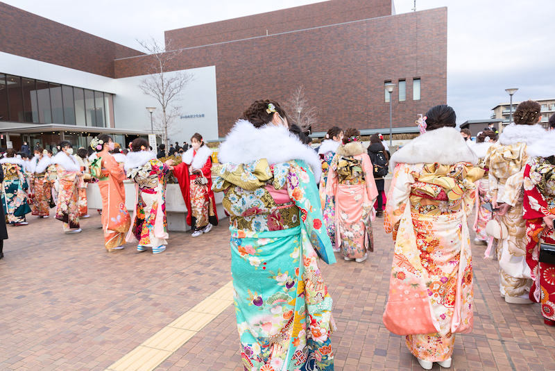 茅ヶ崎市の成人式_会場周辺の様子